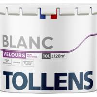 Peinture murs et plafonds blanc velours - Gedimat - TOLLENS