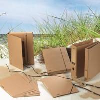 Chemise de Classement Kangourou Touareg 24 x32 cm dos 35 mm Beige