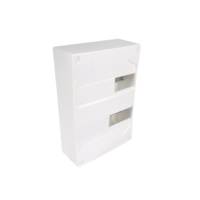 Coffret modulaire vide 1 rangée/13modules blanc - Gedimat