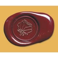 6 Batons de cire pour pistolet Bordeaux