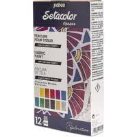 Set Exploration Setacolor Peinture Tissus Clairs et Foncés - 12 x 20 ml