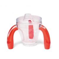 Tasse tripode antidérapante avec couvercle pour enfant