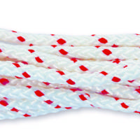 Corde lance moteur polyester noire/blanche D4mm - Gedimat - CHAPUIS