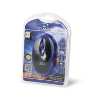 Souris optique sans fil Vulture 3D TM116B Bleue
