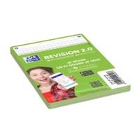 Paquet de 32 Fiches Bristol revision 2.0 Non Perforées 105x148 mm A6 Q5/5 vert