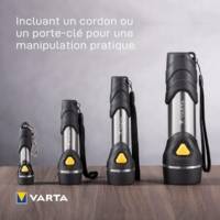 Lampe de Poche 5 LEDs Inclus 1 Pile longlife Power AA LR06