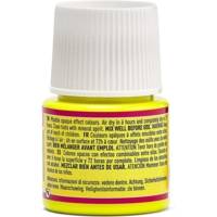 Flacon 45ml Peinture Fantasy Prisme à effet alvéolé JAUNE FLUO