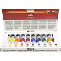 Etui Sélection 10 Tubes 37ml Peinture Artist Acrylique Extra Fine - PÉBÉO