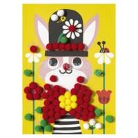 Boîte créative - 3 Tableaux à décorer + 200 pompons Tableaux de pompons