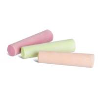 Seau de 22 craies de plein air, en  carbonate de calcium,  non-poussiéreuses  7 couleurs