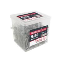 Vis terrasse TORX A2 tête réduite - 5 x 50 mm - Seau de 200 pièces - Gedimat