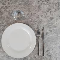 Table pied noir Ø120cm nabu - intérieur - RestooTab