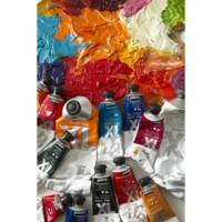 Tube 200ml Peinture Huile Fine Studio XL Rouge Cadmium Clair Imitation - PÉBÉO