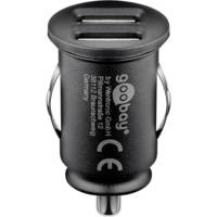 Chargeur de Voiture Dual-USB (12 W) 12 W max. 2,4 A (12/24 V) 2x USB