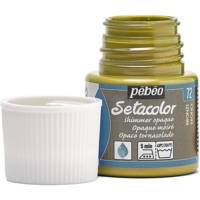 Flacon 45ml Peinture SETACOLOR opaque pour textiles BRONZE moiré - PÉBÉO