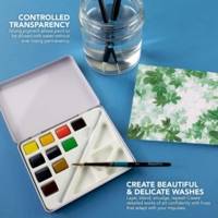 Mini boîte aquarelle de voyage - 10 couleurs