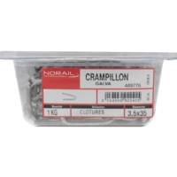 Crampillon acier galvanisé Ø3,5 mm - Gedimat - NORAIL