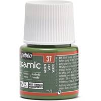 Flacon 45 ml peinture CERAMIC faïence et multi support VERT