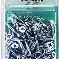 Vis autoperceuse tête fraisée empreinte Phillips en acier cémenté 5,5 x 32 mm - Gedimat - NORAIL