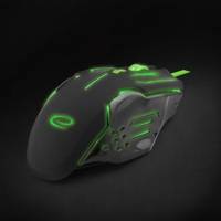 Souris Gaming Filaire APACHE EGM403G 2400 DPI Noir