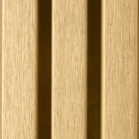Bardage faux claire-voie WEO 35 bois composite - 33 x 140 mm L.3,90 m - Gedimat - FIBERDECK