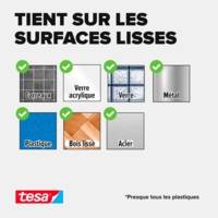 Pack 6 Powerstrips Languette Adhésive 3Kg pour Carrelage et Métal