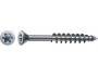 Vis MDF zingué tête fraisée Torx 4x60mm - Gedimat - SPAX