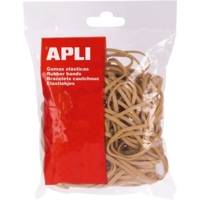 Sachet 100 g bracelets élastiques caoutchouc naturel Diam 200 x 10 mm - APLI