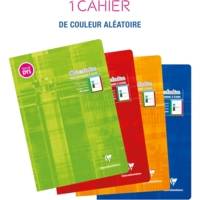 Cahier Clairenfantine Spécial DYS 21x29,7cm 48 pages 4 couleurs Interligne 3 mm