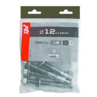 Goujon à bague D8x70mm - Gedimat