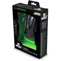 Souris Filaire Gaming 7D Optique USB MX201 WOLF Vert