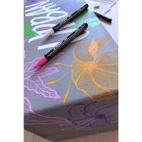 Etui carton 5 marqueurs pointe fine  FREE acrylic T100 Set 1 "Spring"