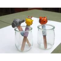 Pâte de modelage 145 ml en Pot Hermétique JAUNE