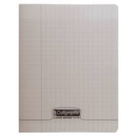 Cahier piqué POLYPRO 24x32 cm 48p séyès 90g Gris