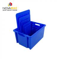 Bac de rangement NOVABAC bleu roi - Gedimat