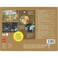 Puzzle DINOSAURES 60 pièces Brille dans le noir