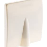 Plaque de sortie de câble 16A - 75x75mm - Gedimat - DIWONE