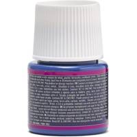 Flacon 45ml Peinture Deco Acrylique Brillante BLEU FONCE - PÉBÉO