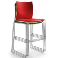 Tabouret de bar BEW assise et dossier - Mobilier - Collectivité