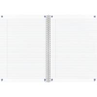 Cahier à spirales TOUAREG A4 ligné 180 pages Couv Kraft