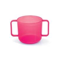 Tasse à anses translucide 22cl - aux  4 coloris vifs