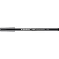 Feutre de Coloriage Pointe Moyenne 1300 Noir 2 mm - EDDING