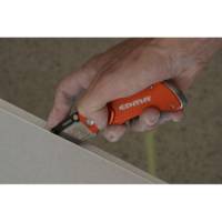 Couteau cutter pliable avec étui de rangement - Gedimat