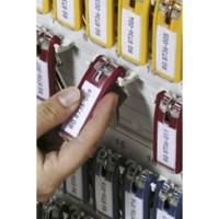 Porte-clés KEY CLIP Rouge en Lot de 6