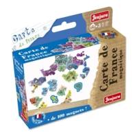Carte de FRANCE magnétique Puzzle Bois - JEUJURA