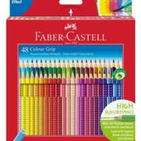 Etui de 48 crayons de couleur colour GRIP couleurs assorties - Faber-Castell