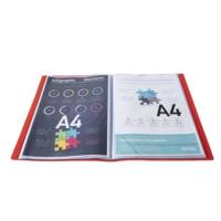Protège-documents en polypropylène souple OPAK 100 vues - A4 - Rouge - EXACOMPTA