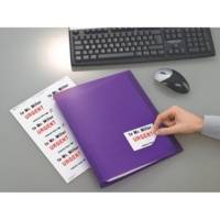 Boite de 100 Etiquettes laser enlevable 99.1x139mm (25 feuilles) L4733REV-25