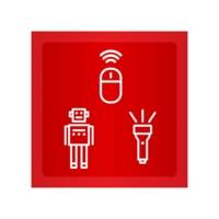 Pack de 2 Piles Alcalines PRO POWER GOLD AA/LR6 1,5V