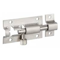 Targette inox pêne rond 38mm - Gedimat - THIRARD